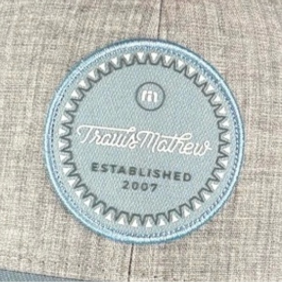Travis Mathew Gray and Blue Baseball Hat - Picture 9 of 9